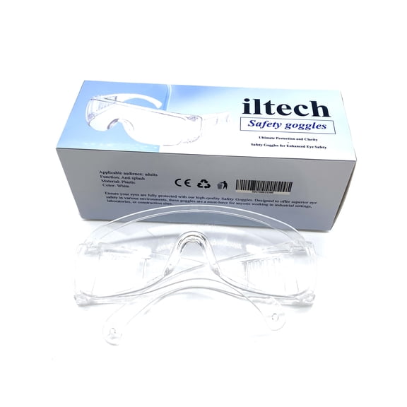 iltech Safety goggles Protective and Durable Safety Goggles for Adults
