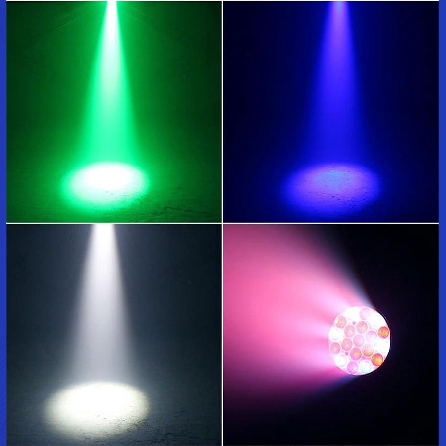 19x15W LED Wash Zoom Beam Moving Head Light RGBW DMX 512 for Professional Stage Disco Party Bar KTV Bar Stage Effect Lighting