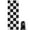 Black and White-1, variant on Black and White Checkered Pattern Hot Yoga Mat Towel Non Slip for Hot Yoga - Quick-Drying Yoga Mat Cover with 4 Corner Pockets with Travel Bag - Hot Yoga Towel Non Slip 70"x26"