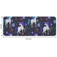 thumbnail image 7 of Dark Blue Unicorn Floral Pattern Kitchen Rug Mat,Kitchen Runner Rugs Non Skid Washable,Decorative Kitchen Floor Mats for Kitchen,Sink,Laundry,17"x47.2", 7 of 7