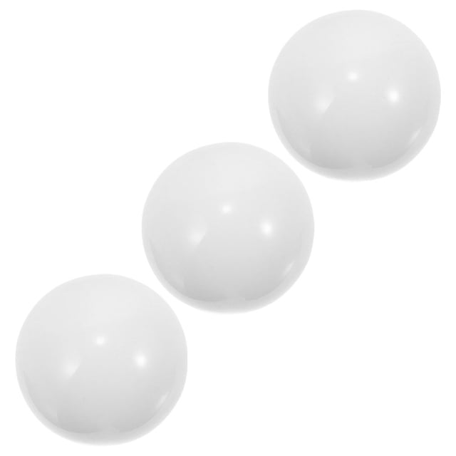 OULII Perles de Roue de Roulette pour Accessoires de Jeu en Résine Blanche 18MM
