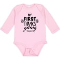 thumbnail image 3 of Inktastic My 1st Thanksgiving Boys or Girls Long Sleeve Baby Bodysuit, 3 of 5