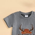 thumbnail image 4 of Boys 2-Piece Outfits 6-12 Months 12-24 Months 2T 3T 4T 5T 6T 7T Children Children'S Short Sleeve Set Cotton Summer New Boys Clothing Sets 0-6 Months, 4 of 6