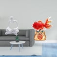 thumbnail image 2 of Escultura de pensador abstracto creativo para sala de estar, entrada, oficina, decoración del hogar, buena , Feng Shui, Koi, artesanía,, 2 of 8