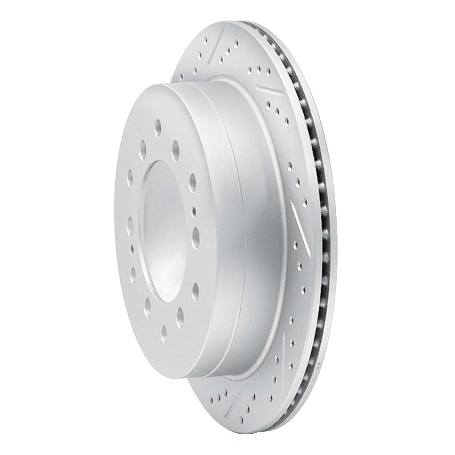 Dynamic Friction Company 830-76127L DFC Geoperformance Rotor - Drilled and Slotted
