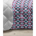 thumbnail image 3 of Oriental Down Alternative Comforter, Colorful Bubbles and Splashes Vintage Quatrefoil in Modern Influences Art Print, Microfiber Quilt for All Season, 5 Sizes, Multicolor, by Ambesonne, 3 of 3