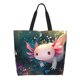 thumbnail image 1 of Disketp Whimsical Axolotl Fantasy Bolsa Tote Estampada para Mujer, Bolso de Hombro y de Mano para Compras y Viajes, 1 of 8