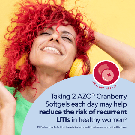 AZO Cranberry Urinary Tract Health Supplement