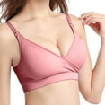 thumbnail image 2 of Eashery Women Bras Push Up Seamless Breathable Tummy Control Underwear Rose Gold 2XL, 2 of 3