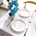 thumbnail image 2 of Spring Rectangle Tablecloth Waterproof Flower Botanical Border Fabric Table Cloth Stain and Wrinkle Resistant Spring Tablecloth for Dinner Kitchen and Party 60"x84", 2 of 6