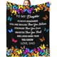 thumbnail image 1 of LHSHID Bible Verse Blanket Flannel Soft and Comfortable Anti static Bed Sofa Blanket 60x80in, 1 of 6