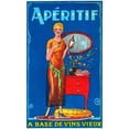 thumbnail image 3 of Vintage Booze Labels 10x14 Black Modern Framed Museum Art Print Titled - Aperitif, 3 of 5