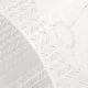 thumbnail image 2 of E27 E14 Clip-on Drum Lampshade Fir Leaf Shape Hollow Metal Decorative Cover for Table Lamp Wall Ceiling Light White, 2 of 4