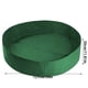 thumbnail image 1 of Bolsa de plantación redonda para jardín al aire libre, invernadero, fieltro, tela, planta, flor, vegetal, maceta, cubo, verde, 127x20cm Advancent HA5752-12, 1 of 6