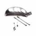 thumbnail image 2 of Fit For Honda SHADOW 400 750 Motorcycle Silver Rear Fender Plate With Bracket, 2 of 6