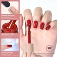 thumbnail image 2 of Esmalte de uñas en gel GAOY, rojo rubí, 16 ml, remoja y cura con luz UV, 2 of 7