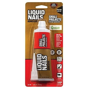 2 Pcs Liquid Nails 4 Oz. Small Projects Repair Multi-Purpose Adhesive