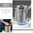 thumbnail image 2 of SHISUYAN 1 Set Household Frying Pot Large-capacity Frying Pot Metal Fryer Stainless Steel Deep Fryer, 2 of 9