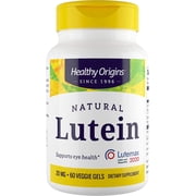 Healthy Origins Lutein 20 mg Vegetarian Softgels, 60 Ct