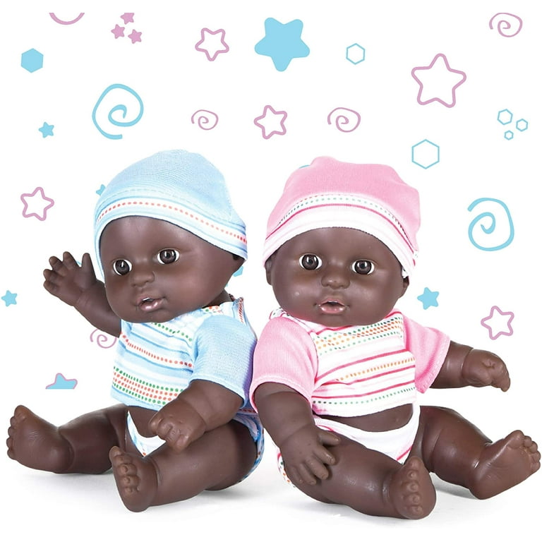 Black twin best sale dolls