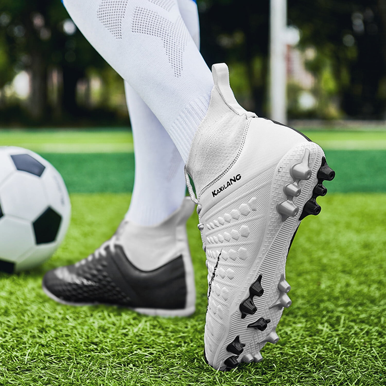 High Top Outdoor Soccer Cleats with Spikes for Men Kuwait Ubuy