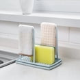 thumbnail image 4 of PVCS Traceless Plastic Corner Storage Rack Bathroom Kitchen Organizer Shower Shelf for Bathroom, 4 of 6