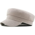 thumbnail image 3 of CoCopeaunts Newsboy Hats for Women Cadet Army Military Cap Artist Painter Hat Spring Summer Sun Cap Sailor Hat Casual Beret Hat, 3 of 7