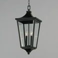 thumbnail image 4 of Maxim Sutton Place VX 2-Light Outdoor Hanging Lantern - Black - 40239CLBK, 4 of 5