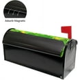 thumbnail image 4 of St Patrick Day Clover Magnetic Mailbox Cover Mailbox Wrap Post Letter Box Cover Home Decorative for Standard Mailboxes, 4 of 5