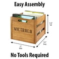 thumbnail image 3 of Caja de Vinilos Victrola de Madera para Mesa, 3 of 4
