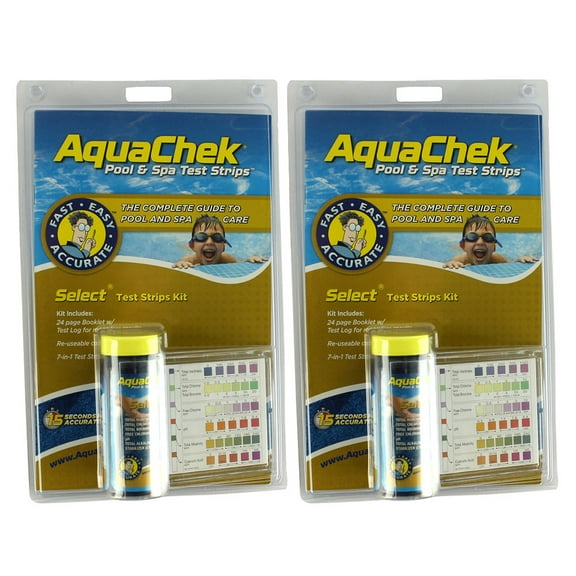 Aquachek Select 7-in-1 Test Strips for Swimming Pools, 50 Strips