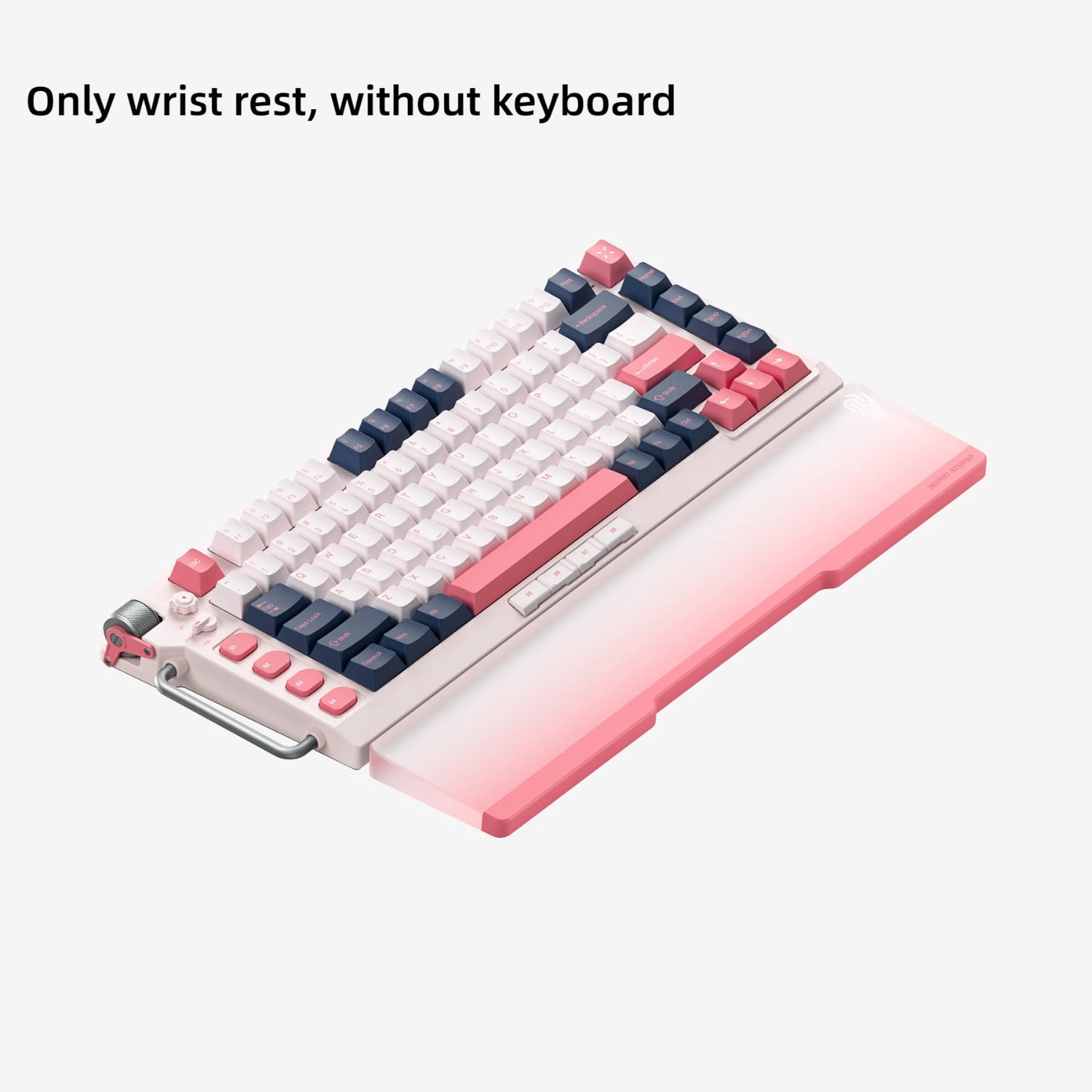 Ergonomic Wrist Rest for Field75 Keyboard, Acrylic Construction for Typing Comfort
