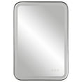 thumbnail image 2 of Uttermost Crofton Lighted Black Vanity Mirror 09861, 2 of 7