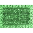 thumbnail image 1 of Ahgly Company Indoor Rectangle Oriental Emerald Green Traditional Area Rugs, 6' x 9', 1 of 4
