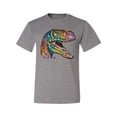 thumbnail image 3 of Dean Russo Raptor Animal Lover Men's Graphic T-Shirt, Heather Grey, Small, 3 of 6