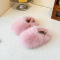 thumbnail image 6 of Fozruso Cozy Winter Slippers For Girls Fleece Lined Shoes With Sole For Indoor And Outdoor Use Soft Warm Comfortable Footwear For Toddler And,Girls Slippers Sizes 12.5 Little Kid(6-6.5 Years), 6 of 6