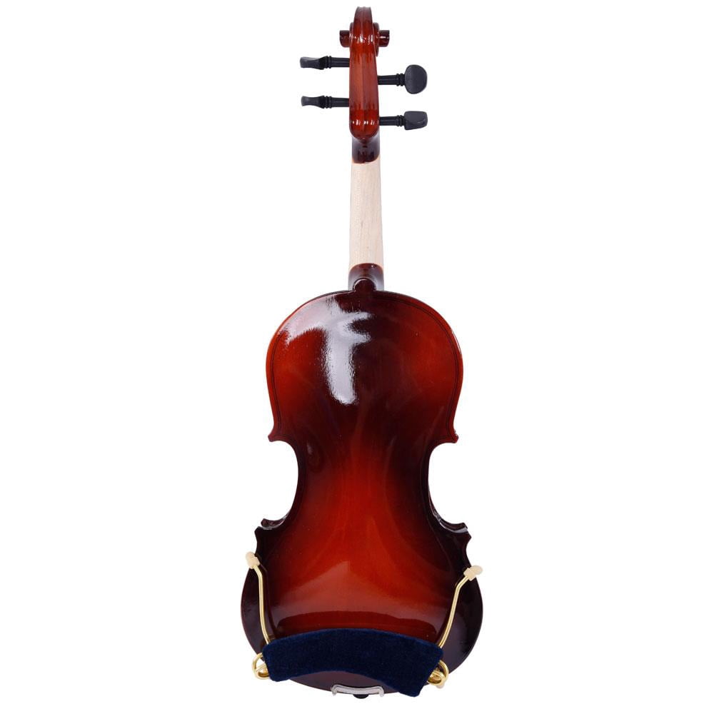 Zimtown 1/8 Solid Wood Violin with Hard Case, Bow, Rosin, String, Tuner and More Natural Color