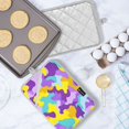 thumbnail image 6 of Colorful Camouflage Pattern Pot Holder Set 2 Piece Non-Slip Oven Hot Pads Heat Resistant Durable 7x9.8in, 6 of 7