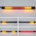 thumbnail image 4 of CAROOTU 1 Pcs Flexible 48 LED Motorcycle Light Strip Tail Brake Stop Turn Signal License Plate Light, 4 of 7