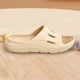 thumbnail image 3 of Zapatillas de plataforma gruesa unisex EVA Casual Diapositivas de suela suave Zapatillas frescas de verano, 3 of 8