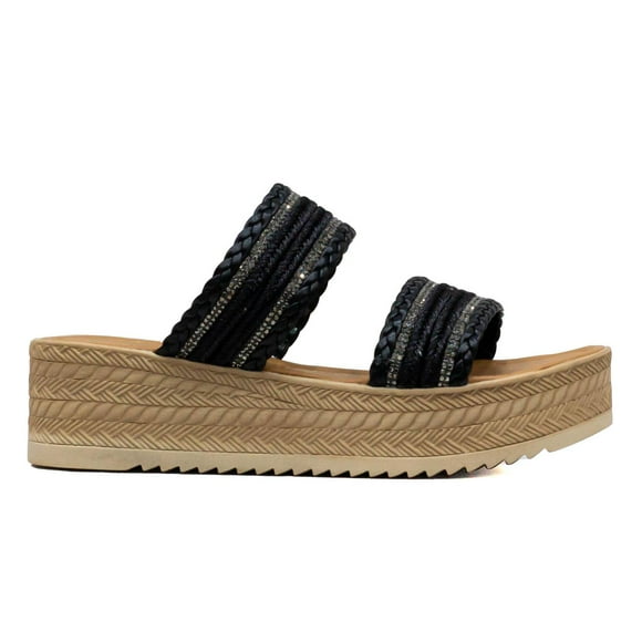 Sandalias para Mujer Jema 1520 negro 25.5