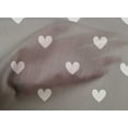 thumbnail image 5 of oneOone Cotton Cambric Light Gray Fabric Hearts Craft Projects Decor Fabric Printed By The Yard 56 Inch Wide, 5 of 6