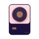 thumbnail image 1 of Ventilador portátil para colgar en el cuello, USB, recargable, mini enfriador, deportes, viajes, suministros de refrigeración, rosa sidaley HA004082-02B, 1 of 6
