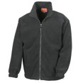 thumbnail image 1 of Result - Chaqueta polar antibolas con cremallera completa modelo Active para hombre (Negro), 1 of 3