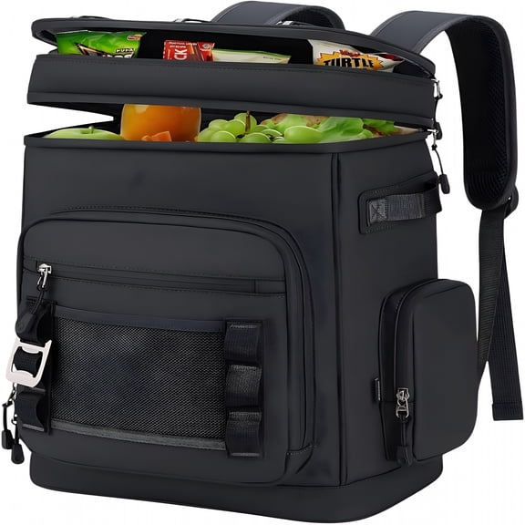 GASTROPOD 30L Waterproof Insulated Cooler Backpack,Cooler Backpack Insulated Waterproof,Leak Proof,12.2 X 7.9 X 17.7",Black