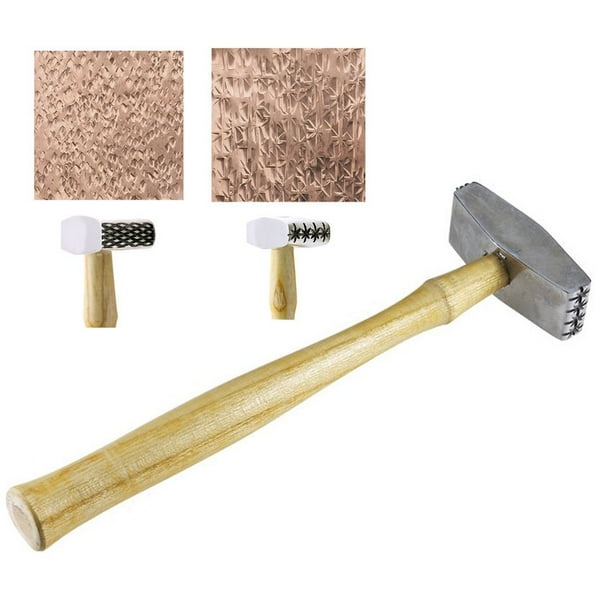Texturing Hammer, Crosshatch / Stars, Texture On Metal, Jewelry Beading