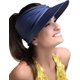 thumbnail image 2 of Womens Sun Visor Hat Wide Brim Summer Upf 50+ Uv Protection Beach Sport Cap, 2 of 5