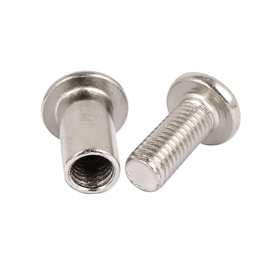 M8x20mm Metal Phillips Countersunk Head Screw Bolts Dowel Barrel Nuts