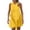 Yellow, variant on SuDongPo Women's Ruffle Hem Sleeveless Tank Dress Round Neck Casual Smock Summer Mini Dresses Loose Fit Fashion Trendy Dressy Solid Color Tunic Dress