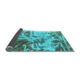 thumbnail image 2 of Ahgly Company Indoor Rectangle Abstract Light Blue Modern Area Rugs, 6' x 9', 2 of 4